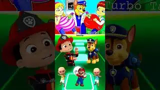 Paw Patrol - Ryder and Chase Tiles Hop EDM Rush #tileshop #pawpatrol