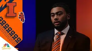 Kylan Boswell: Love from hometown school Illinois a 'surreal feeling' | Big Ten on NBC Sports