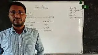 Good food. English first paper for class eight online class.