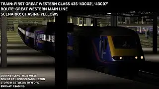 Train Simulator Classic: Chasing Yellows | British Rail Class 43 | Great Western Main Line