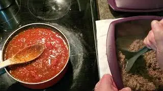Stuffed Zucchini Boats with Beef Marinara