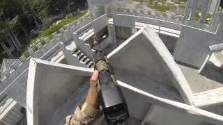 Operation Blacksheep MilSim @ Skirmish 2013 - Entering Tippmann Castle