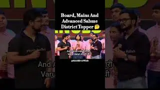 Boards, JEE Mains and Advanced Sabme District Topper #physicswallah #iitiansvlogs #iitpreparation#pw