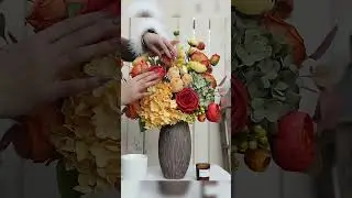Luxury Artificial Flower Arrangement 🌸 | Elegant Living Room & Dining Table Decor