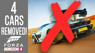 Forza Horizon 4 - Four Cars PERMANENTLY REMOVED from your garage! [Update 9]