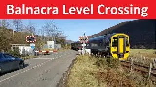Balnacra Level Crossing - Kyle of Lochalsh Line - Balnacra, Highland