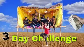 इतनी उंचाई पे कौन कितनी देर रुक पाता है 😯 challenge: winner get 100000rs cash prize