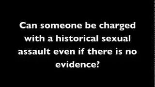 Understanding Historical Sexual Assault Charges