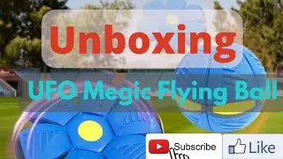 #unboxing ufo🛸👽 #megic flying ball...एक उड़न तश्तरी जो फेंकने  पर बच्चों की गेंद बन जाती है।.