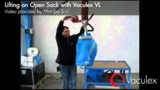 Lifting an Open Sack with Vaculex VL