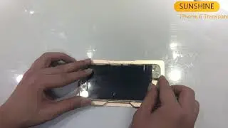 Today we turn the iPhone 6 screen into a transparent screen 。everyone can do it