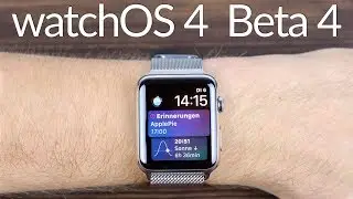 watchOS 4 Beta 4 Review | Scribble auf Deutsch