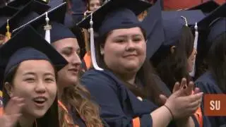 Donald Newhouse '51 Delivers Keynote Address at Commencement 2016