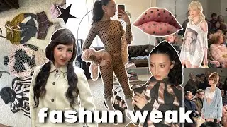 ★ nyfw vlog ★ sandy liang show, marc jacobs party & more