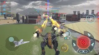 Ultimate Orkan Ao Guang tries in Springfield | War Robots gameplay