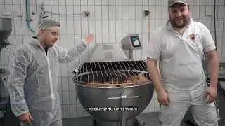 200Kg mit einer Stork & Herrmann Mengmaschine mengen