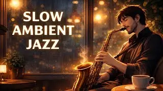 Slow Ambient Jazz for Sleeping | Breathable Sax & Warm Pads