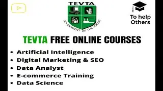 TEVTA E-Learning Online Courses | Free Online Courses &ndash; Apply Online