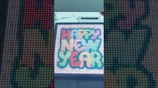 Car Rear Window Expression Light Flashing LED Plate Welcome LED Screen Programmable LED Screen