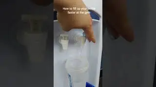 How to fill up your water bottle faster at the gym