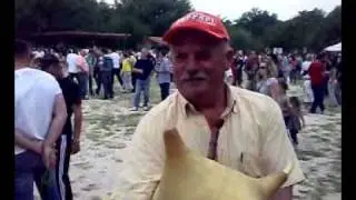 Diplar Ilija Kaselj iz Ježevića u Rado&scaron;iću Bikijada Borba Bikova 2009 Croatia.
