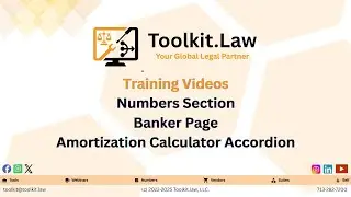 Toolkit.law Amortization Calculator: Create Loan Schedules for Legal Cases in Minutes