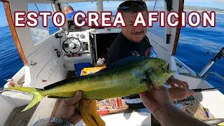 LLAMPUGA, HOY SI HUBO PESCAS