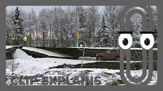 Clip Explains Magnitude-7.0 earthquake hits in remote wilderness along Alaska-Canada border