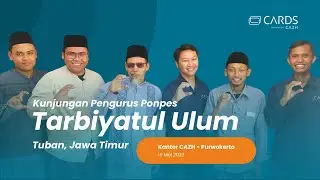 Kunjungan Pengasuh Ponpes Tarbiyatul Ulum Tuban, Jawa Timur ke Kantor CAZH