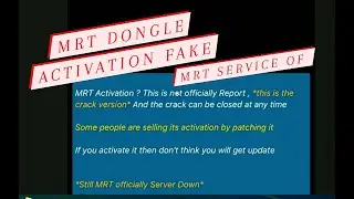 MRT NEW UPDATE || mrt dongle activation || mrt dongle working || mrt dongle activation price