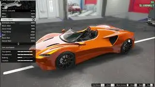 GTA 5 Progen Luiva Customization (Mclarean Elva)