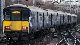 British Rail Class 318 EMU: Oldest unit in Scotland.