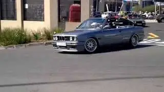 SABeemer E30 & E36 breakfast run.Convoy leaving to Hartebeespoort Dam