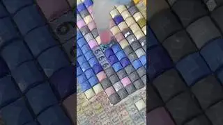 Square Diamond Painting Art | 147 #asmr #diycrafts #craft #art #diy #relax #gift #satisfying #shorts