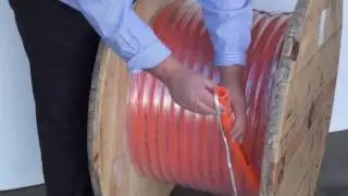 1 inch innerduct Orange Outdoor Rated w/Pull Rope