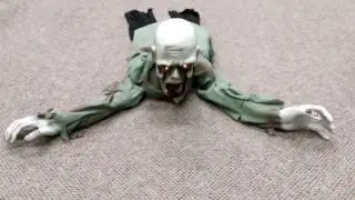 Crawling Zombie Animated Prop VA90555   CostumeCrazee