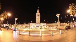 SF Ferry Building Time-lapse