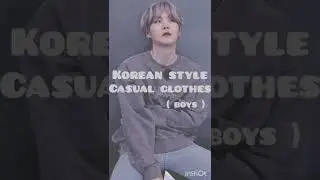 korean style clothes for boys 😍😍💜