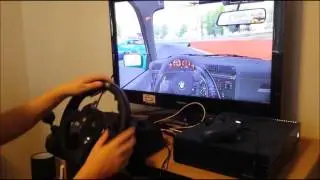 AMAZING TANDEM with simulation drift on assetto corsa xbox one logitech g920 thrustamster tx