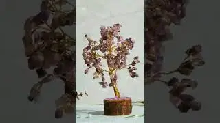 Natural Purple Amethyst Brazil Crystal Stone Chips Tree #crystals #gemstone#komalagateexports