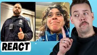 Die Polizei rettete ihren Job | Daily Dose Of Internet | DoktorFroid React