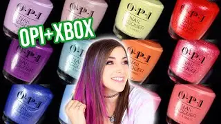 OPI x Xbox Nail Polish Collection Swatches and Review! Spring 2022 || KELLI MARISSA