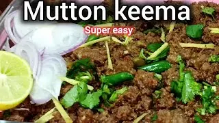 Muslim Style Mutton Keema😀💞💞उंगलियां चाटने पर मजबूर how to make mutton keema at home