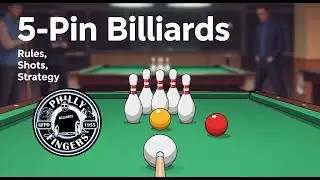 5 Pin Billiards- Rules, Shots, and Strategy. #billiards