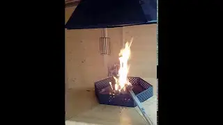 Гриль в гриль домике