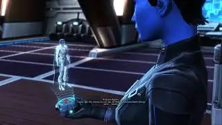 SWTOR Saganu gives Chiss Agent a reward after completing Hoth