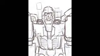 What is This Feeling? : Megatron and Starscream (WIP) #transformers #megatron #starscream #art