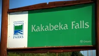 Players Escape the Golf Course to visit Kakabeka Falls