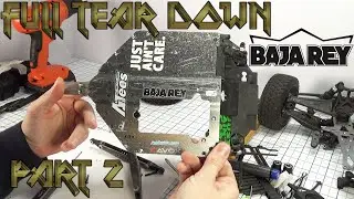 Losi Baja Rey RC Trophy Truck V1 Часть 2 