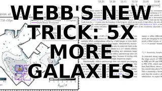 Webb Telescope's 'Dark Horse' Method Observes 5x More Galaxies at Once